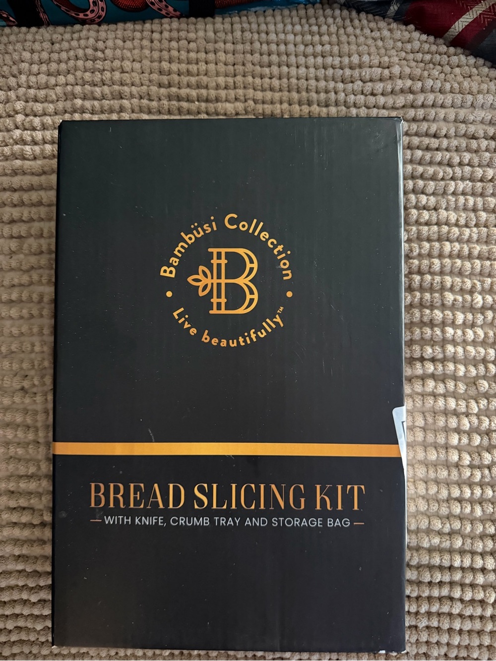 NIB Bambusi Bread Slicing Kit
